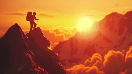 Fototapeta premium Motivational concept of journey