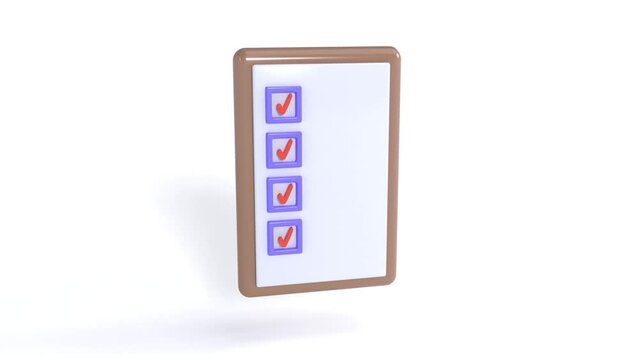 Fills out the checkbox form 3d style able to loop 