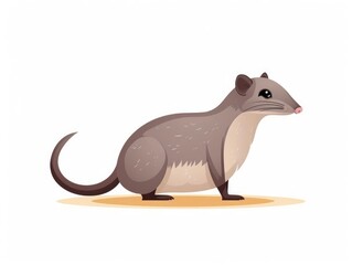 Obraz premium Shrew illustration isolated on white background