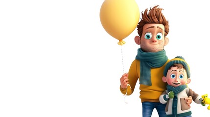 father, design, vector, greeting, poster, present, sale, three-dimensional, love, gift, happy, illustration, template, banner, blue, decoration, holiday, background, day, advertisement, best, invitati