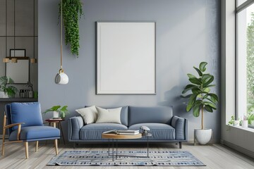 Frame mockup, imagine this quote in a hightech smart home, where inspiration meets innovation