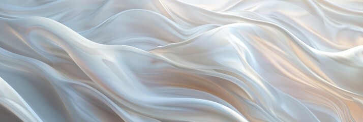 Obraz premium Cloth Wind. Abstract Three-Dimensional Art of Beautiful Bright Colors in Design Background