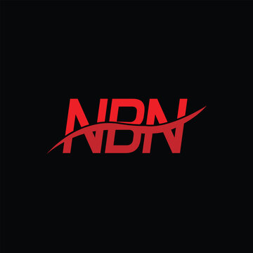 NBN Letter Initial Logo Design Template Vector Illustration