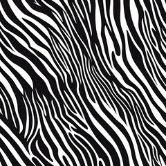 trendy zebra skin seamless pattern