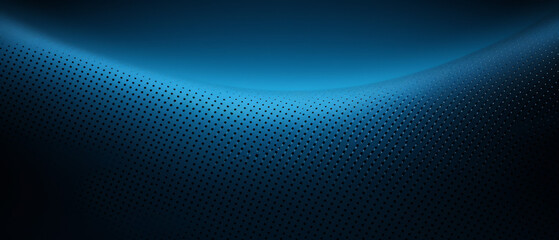 Blue abstract textured circular background, modern circle geometric texture, vector pattern