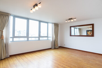 empty room with window