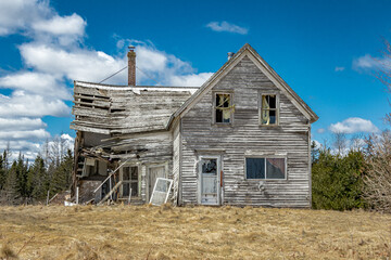 old abandoned house
