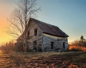 old abandoned house