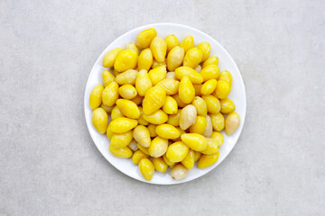 Boiled ginkgo nuts, ginkgo seeds