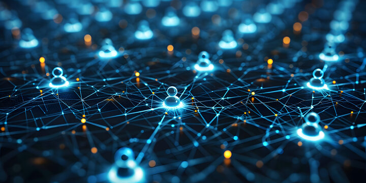 Global business internet network connection iot internet of things business intelligence concept bus
