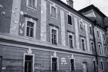 Old mansion in the village of Horne Lefantovce ,Slovakia