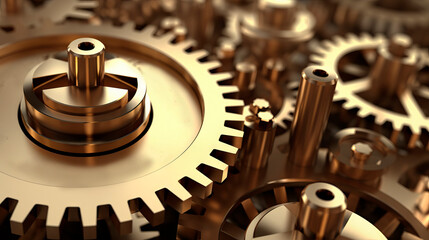 Macro photography of mechanical gears in a watch.
Concept: Technology, mechanics, precision.