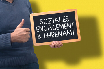 Daumen hoch für Soziales Engagement und Ehrenamt