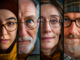 Diverse Portraits of Business and Creative Individuals