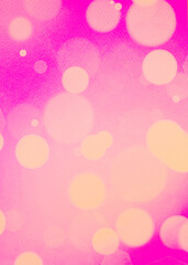 Pink bokeh vertical background for Banner, Poster, ad, celebration, event and various design works