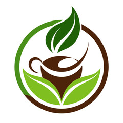 eco coffee shop logo