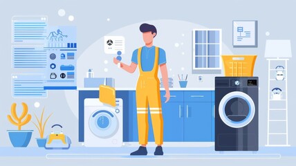 ai assistant help person with everyday tasks.