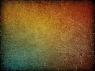 Obraz premium Aged Gradient: From Teal to Gold
