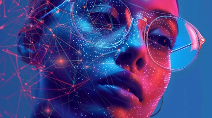 ai wearables on a youthful person