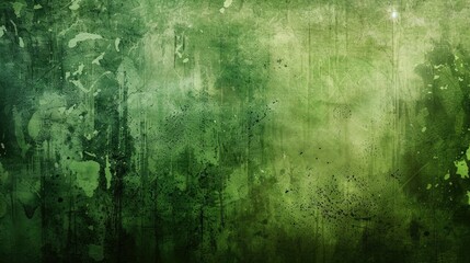 Grunge green background texture