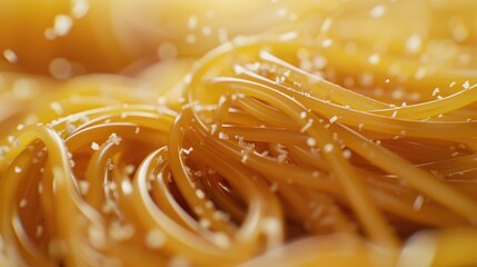Spaghetti close up shot