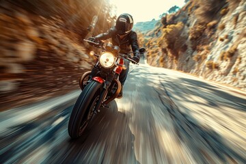 motorcycle  for dynamic motion effect