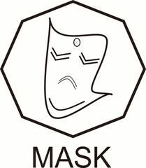 illustration of a background with a symbol