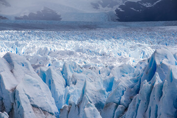 Glaciar Perito Moreno, antes del eventual deshielo