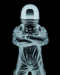 master astronaut is waiting for mission