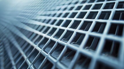 Texture background of a close up ventilation grid
