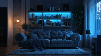 A modern interior design