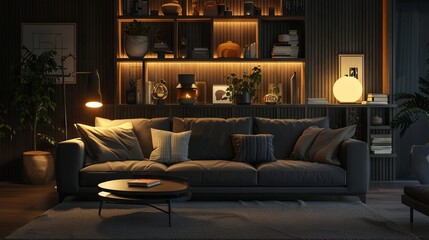 A modern interior design