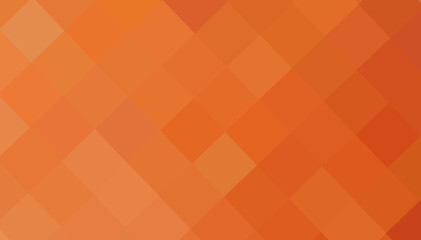 Gradient orange background. Geometric texture of orange squares. The substrate for branding,...
