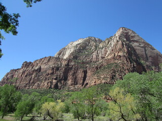 Zion National Park rock formations