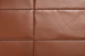 Fototapeta premium Close-up Leather Texture. Leather Workshop Sample Pattern. Generative AI (생성형 AI)