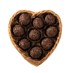 heart shaped chocolates