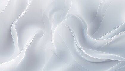 Obraz premium white silk fabric