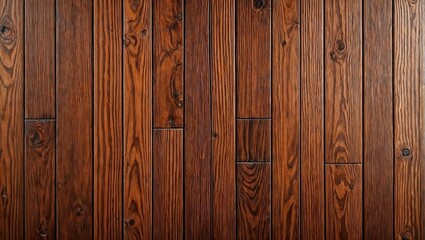 Rustic wood planks background - Generative AI