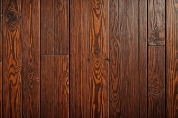 Rustic wood planks background - Generative AI