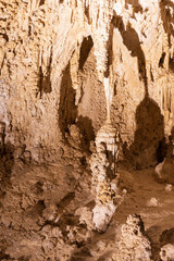 Rock formations in Carlsbad Caverns National Park, New Mexico