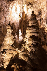 Rock formations in Carlsbad Caverns National Park, New Mexico
