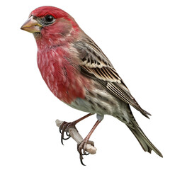 robin isolated on white background