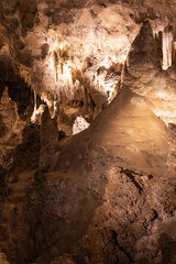 Rock formations in Carlsbad Caverns National Park, New Mexico