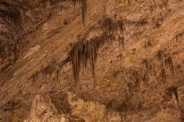 Rock formations in Carlsbad Caverns National Park, New Mexico