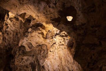 Rock formations in Carlsbad Caverns National Park, New Mexico
