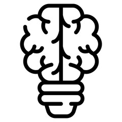 Creativity Brain Icon