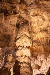 Rock formations in Carlsbad Caverns National Park, New Mexico
