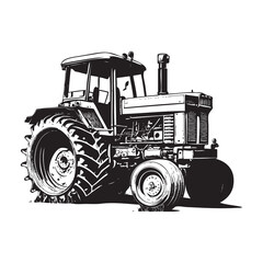 vector Illustration for tractor 