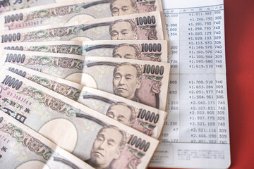 通帳とお金
