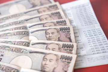 通帳とお金